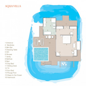 Water Villa with Pool (90 m2)