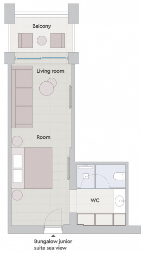 Bungalow Junior Suite - Sea View