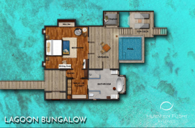 Lagoon Bungalow with Pool