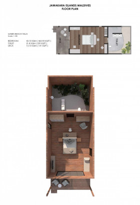 Mabin Beach Villa (78 m2)