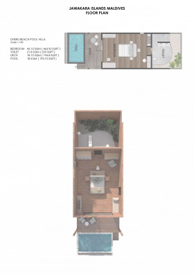 Dheru Beach Pool Villa (101 m2)