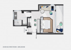 Premium Ocean View Room (47 m2)