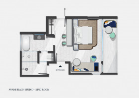 Premium Beachfront View Room (51 m2)