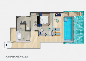Avani Overwater Pool Villa  (109 m2)