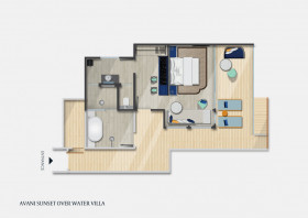 Avani Sunset Overwater Villa (87 m2)