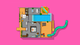 Family Odi Water Villa with Private Pool