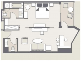 Blu Suite with Sea View (65 m2)