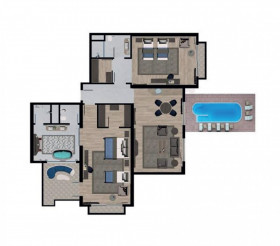 Presidential Pool Suite B