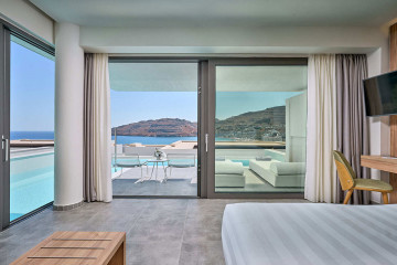 Deluxe Junior Suite Sea View with Private Pool (45 m²)