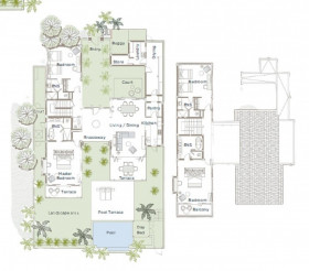 Four-Bedroom Pool Villa