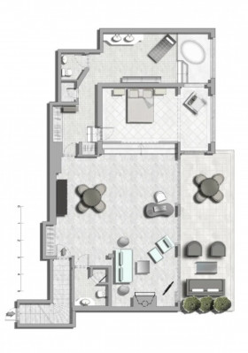 The Seafront Penthouse Suite (190 m2)