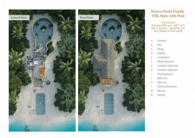 Soneva Fushi Family Villa Suite with Pool (360 m2)