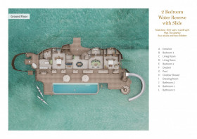 2 Bedroom Water Reserve with Slide (857 m2)