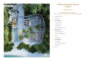 3 Bedroom Sunrise Retreat (884 m2)