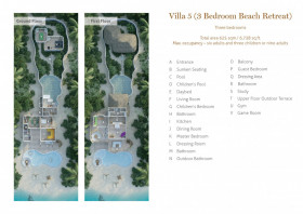 3 Bedroom Beach Retreat (565 m2)