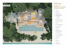 Villa 1 (1142 m2) 3 Bedroom Residence