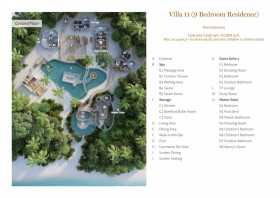 Villa 11 (3048 m2) 9 Bedroom Residence