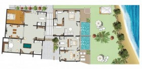 Grand Royal Residence Sea Front with Two Private Pools and Extensive Garden (360 m2)