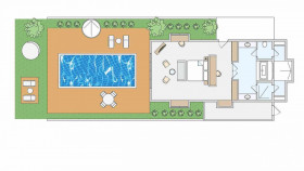 Pool Villa Superior Ocean Front (80 m²) (VILF1)