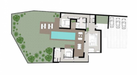 Two Bedroom Skyline View Villa