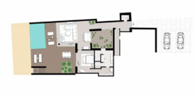 Beach View Villa s 1 a 2 ložnicemi