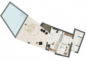 Anesis Bungalow with Zen Pool (40–47 m2)