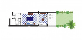 Junior Suite Private Garden (40 m2)