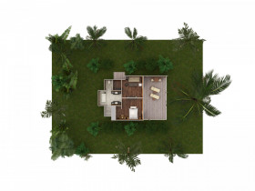 Tropical Beach View Villa