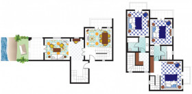 3 Bedroom Beach Villa Private Pool (135 m2)