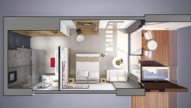 Spa Suite Sea View with outdoor Jetted Tub (44 m2)