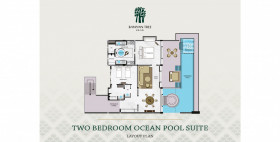 Two-Bedroom Ocean Pool Suite (213 m2)