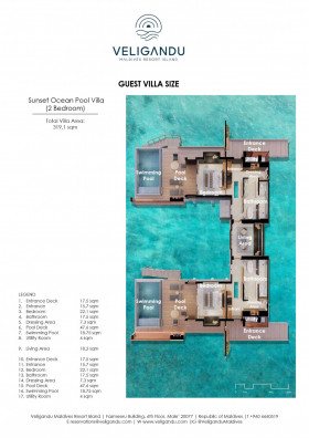 Sunset Ocean Pool Villa – 2 Bedroom (319 m²)