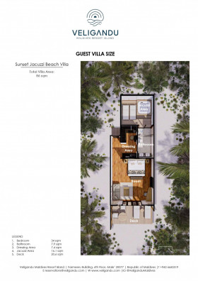 Sunset Jacuzzi Beach Villas (86 m²)