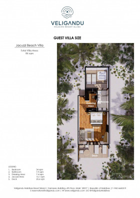 Jacuzzi Beach Villas (86 m²)