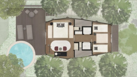 Cabana 2 Bedrooms with Plunge Pool (43 m2)