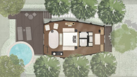 Couples Cabana with Plunge Pool (43 m2)