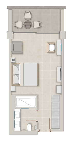 Promo Double Room Side Sea View