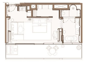 Promenade Deluxe Room (73 m2)