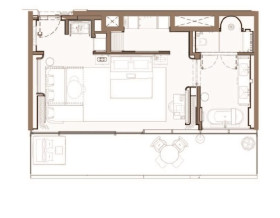 Marina Terrace Room (79 m2)