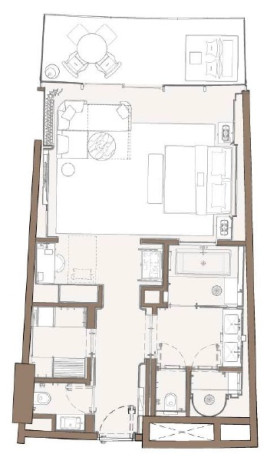 Ocean Family Room (77 m2)