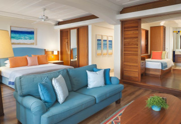 One Bedroom Family Suite Sea View