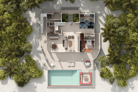 Three Bedroom Olhahali Beach Retreat with Pool