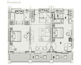 Deluxe Sea View Two Bedroom Suite