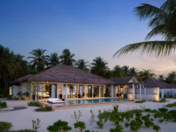 Two Bedroom Residence with Two Beach Pools