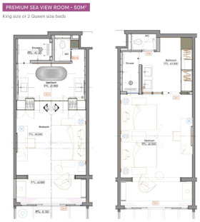 Premium Sea View Room  (50 m²)