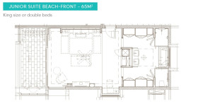 Junior Suite Beachfront (65 m2)