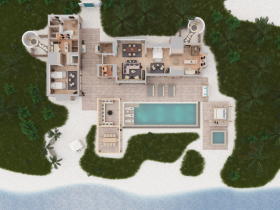 Two Bedroom Grand Beach Villa with Pool