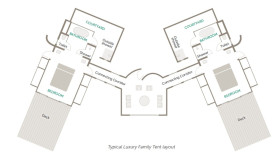 Luxury Family Tent (185 m2)