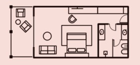 Superior Junior Suite with Garden View (59 m2)