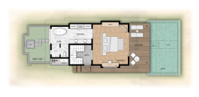 2 Bedroom Beach Villa with Private Pool